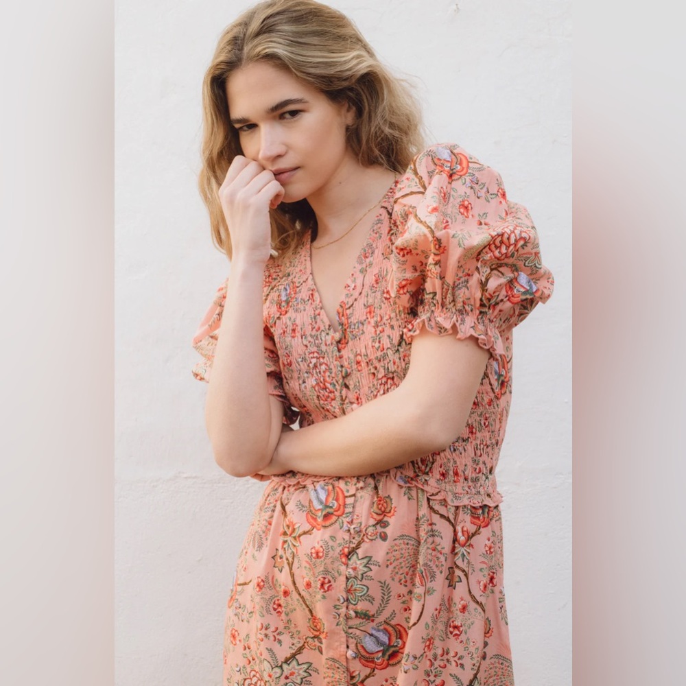 SONMER $250 India Dress Pink